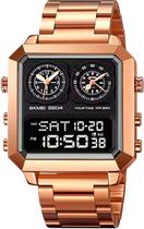 Relogio Skmei 2204 Rose Gold/Black - Masculino