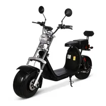 Motocicleta Eletrica HL-E003C 2000W-21AH - Preto