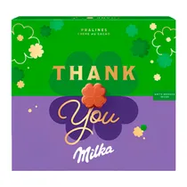 Chocolate Milka Recheio de Creme de Cacau Thank You Caixa 110G