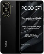 Smartphone Xiaomi Poco C71 Lte Dual Sim 6.88" 3GB/64GB Black