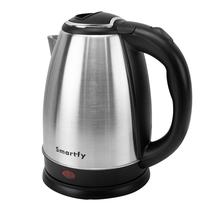 Jarra Eletrica Smartfy JE02I - 1.8L - 1000W - 110V 60HZ - Inox - Preto