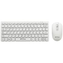 Teclado FTX Wireless + Mouse FTXGK03 Espanol - Branco