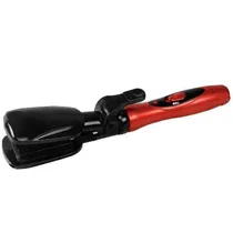 Chapinha / Prancha de Cabelo e Modelador de Cachos Bee HB-705B 25W / 7 Acessórios Intercambiáveis / 127V - Vermelho/ Preto