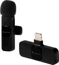 Microfone Sem Fio Mox MO-MIC22 para Smartphone Lightning