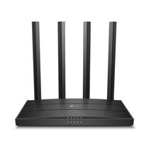 Roteador Wireless TP-Link Archer C6 - 867/300MBPS - Dual-Band - 4 Antenas - Preto