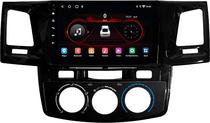 Multimidia Hetzer H-Pro Android 13 Tela de 9" Toyota Hilux 2012/15(s/Canbus-Ar Analogico)