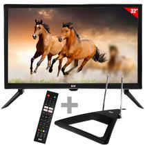 Smart TV LED 32" BAK BK-32S Full HD Android Wi-Fi com Conversor Digital + Antena BK-ANT187