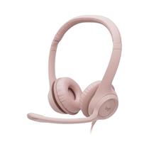 Auricular para PC Logitech 981-001280 H390 USB Rose