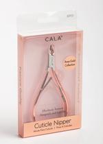 Cala Empujador de Cuticulas Alicate para Cuticula Nipper Acero Inoxidable Embalaje 180 X 090 X 020MM Rose Gold