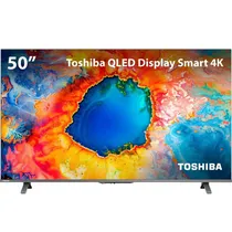 TV Smart Qled 50" Toshiba 50C450NS Uhd Google