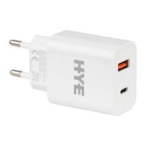 Carregador Hye HYEC9 20W USB-A/USB-C - Branco