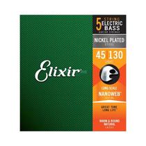 Cuerda Bajo Electrico Elixir Nanoweb EX14202