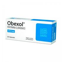 Obexol Fentermina Clorhidrato 37MG / 30 Capsulas