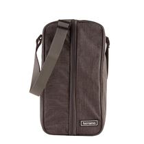 Terrano Bolsa Matera M0407010026 Cuerina/Cuero Divisiones Termo Y Mate Gris