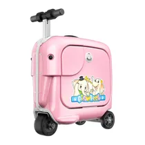 Mala Airwheel Robot SQ3S Kids Electric Riding - 16 Polegadas - Rosa