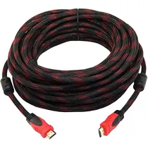 Cabo HDMI HDTV 4K (20 Metros) - Preto/Vermelho