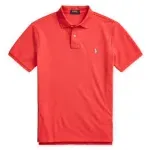 Polo Ralph Lauren Caballero Remera Cuello Polo Lisa s/M XXL Rojo