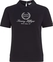 Camisa Polo Tommy Hilfiger WW0WW41760 DW5 - Feminina