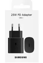 Adaptador Samsung 25W USB-C EP-TA800NBEGWW- Negro