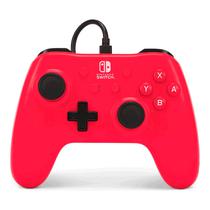 Controle Powera Wired para Nintendo Switch - Red Raspberry (PWA-A-04871)