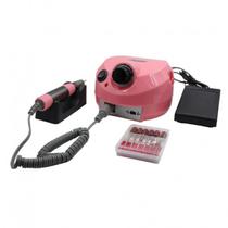 Maquina de Polimento de Unhas Nail Drill DMJ-202C / 35000RPM / 65W / Bivolt - Rosa