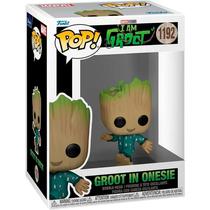 Funko Coleccionables Pop I AM Groot Groot In Onesie 1192 6506 Plastico 9 CM s/C