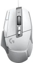 Mouse Logitech Gaming com Fio G-502X White - 910-006145