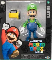 Boneco Luigi Super Mario Bros Jakks Pacific - 417764