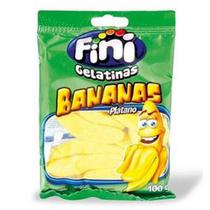 Bala de Gelatina Fini Banana 80G