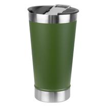 Copo Termico Midi Pro MDP-473 - 473ML - com Tampa e Abridor - Verde