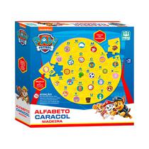 Rompecabezas Nig Brinquedos Paw Patrol Alfabeto Caracol 0689 26 Piezas