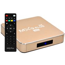 TV Box MXQ Plus 5G 8K Ultra HD de 128GB/32GB de Ram - Dourado