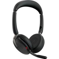 Auricular Jabra GN EVOLVE2 65 Flex W26N LINK380A Stereo - Preto (com Estojo)