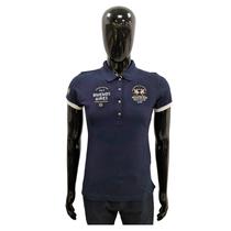 Camiseta La Martina Polo Feminina Eq.JWP304 04 Marinho