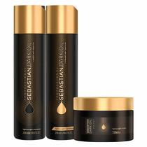 Kit Sebastian Dark Oil Shampoo 250ML + Condicionador 250ML + Mascara Capilar 150ML