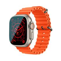 Relogio Inteligente Smartwatch S8 Ultra Max / 49MM com Bluetooth - Laranja