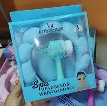 Ruby Face Set Limpiador Facial Y11708 3PCS Celeste