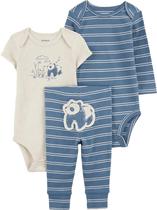 Conjunto para Bebe Carter's 1R077710 - Masculino (3 Pecas)