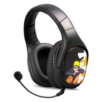 Headset Checkpoint Naruto Leaf Ninja HX-300 NA-HS-1001 Wireless - Preto