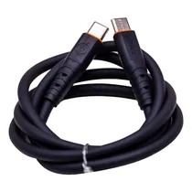 Cabo Luo LU-1137 / USB-C - USB-C / 6A / 1 Metro - Preto
