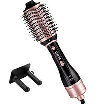 Escova Eletrica Quanta QTES6001 Easy Step 2 In 1 com 1.300 Watts - Preto/Rosa