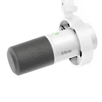Microfone USB Fifine K688 Amplitank MV7-SM7B USB - Branco