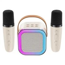 Parlante BT K12 Wireless Karaoke 2 Microfone 6W