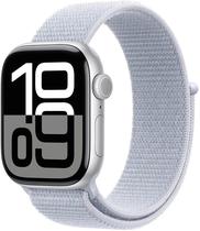 Apple Watch S10 (GPS) Caixa Aluminio Silver 42MM Pulseira Sport Loop Blue Cloud MWWD3AM