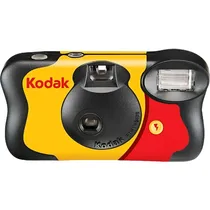 Câmera Digital Descartável Kodak Funsaver com Flash de 27 Exposições - Preto