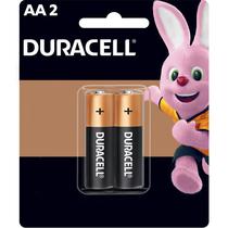 Pilha Alcalina Duracell AA - 2 Unidades