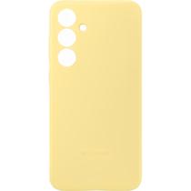 Estojo Protetor Samsung para Galaxy S24 Fe Silicone EF-PS721CYEG - Amarelo