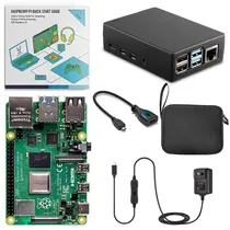 Kit Mini PC Raspberry Pi 4 Modelo B Básico Starter 8 GB - 6 Peças