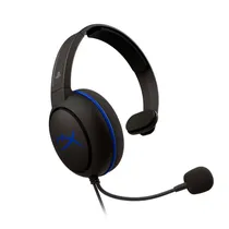 Headset Gamer Hyper X Cloud Chat para PS4 - Preto e Azul (HX-HSCCHS-BK)