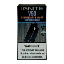 Strawberry Banana Ignite V50 New Edition 5000PUFFS Pod Descartável